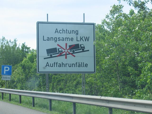 Aufpassen!