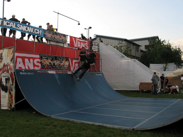 Das Fest 2007: Halfpipe, klein