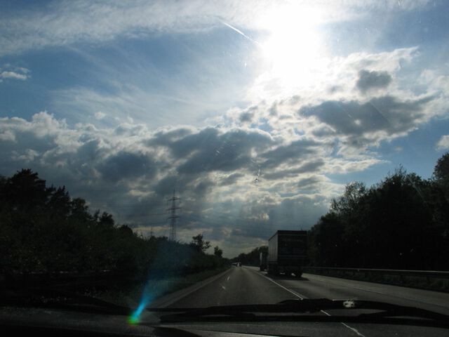 Der Himmel über der Autobahn II