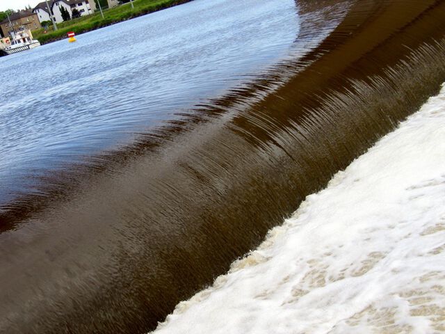 Wasser fällt!