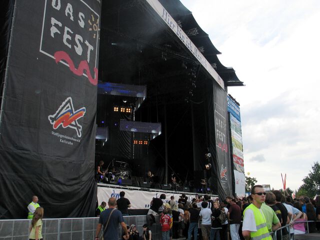 Das Fest 2007: Hauptbühne