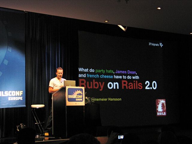 RailsConfEurope - DHH