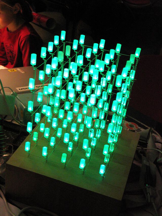 23C3: LED-Würfel