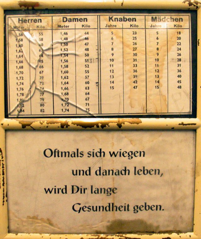 Über eine Waage 3