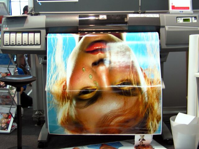 Großer Drucker