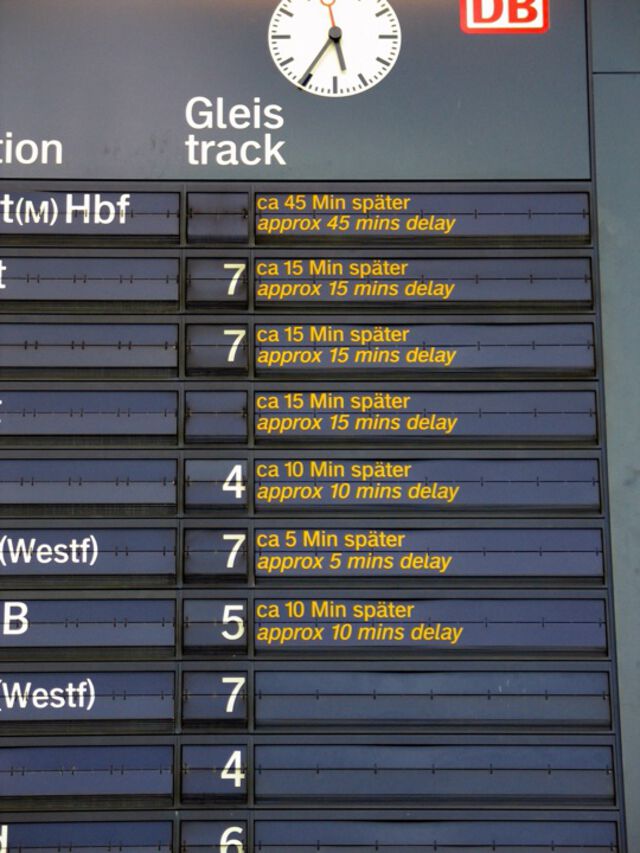 Herbe Verspätungsorgie