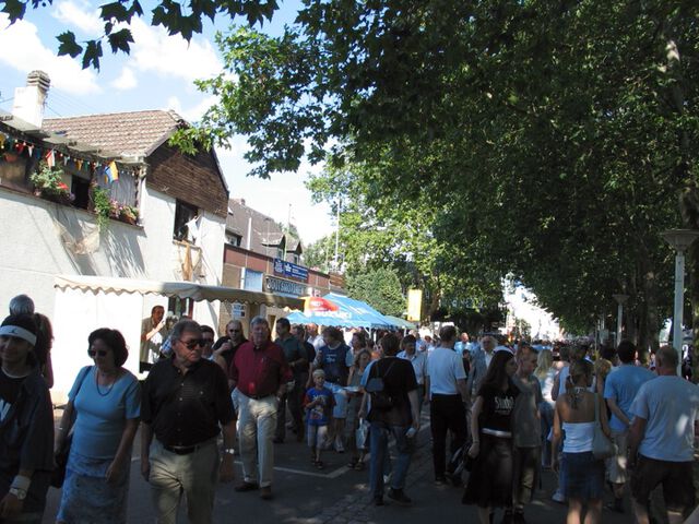 Menschenmassen.