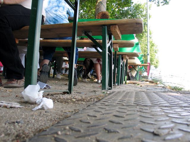 Fest von unten