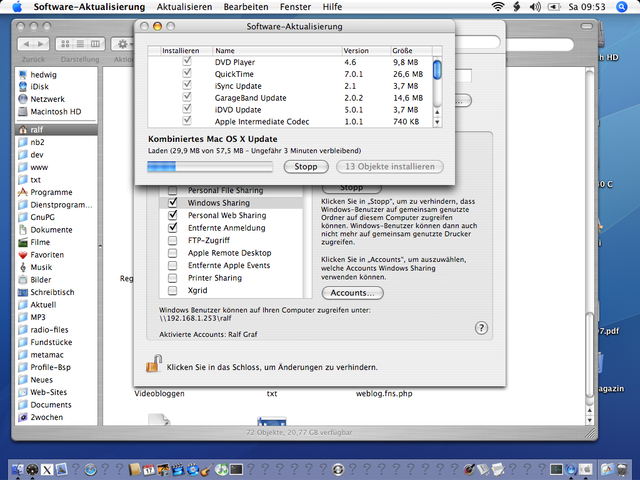Neuinstallation
