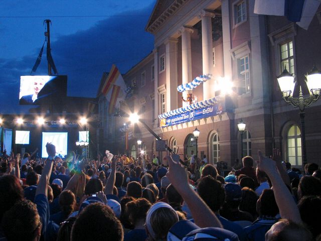 Aufstiegsfeier des KSC, 20.5.07