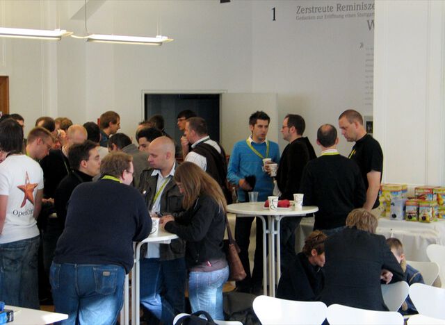 Barcamp Stuttgart - Socialising