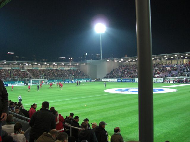 Grandiose Architektur in der Brita-Arena