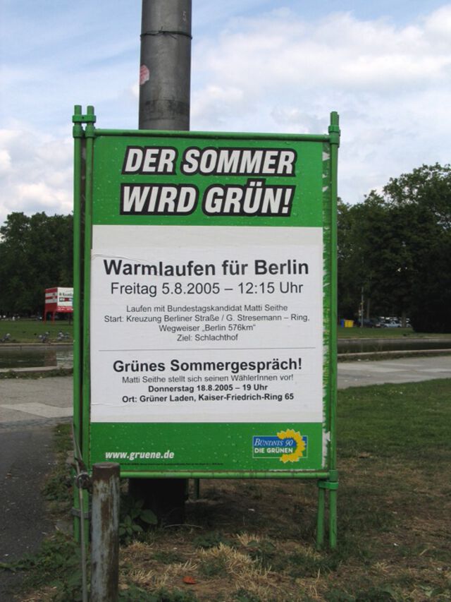 Der Sommer wird Grün!