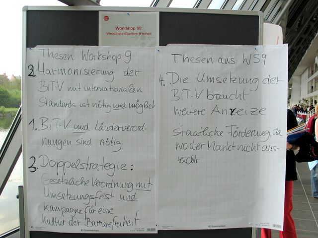 EfA-Tagung - Workshop-Ergebnisse