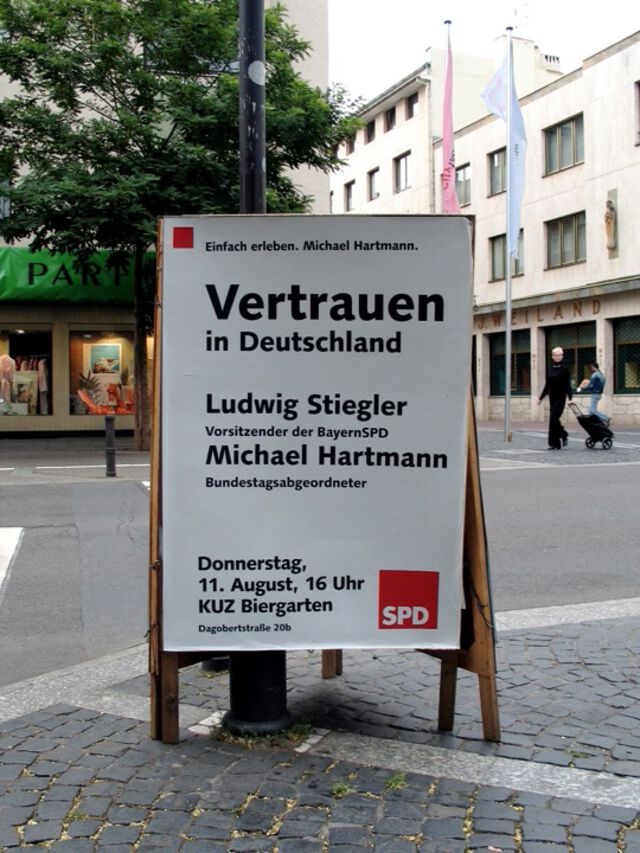 Vertrauen in Deutschland