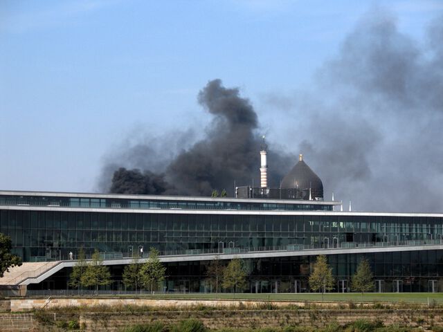 Dresden in Flammen!