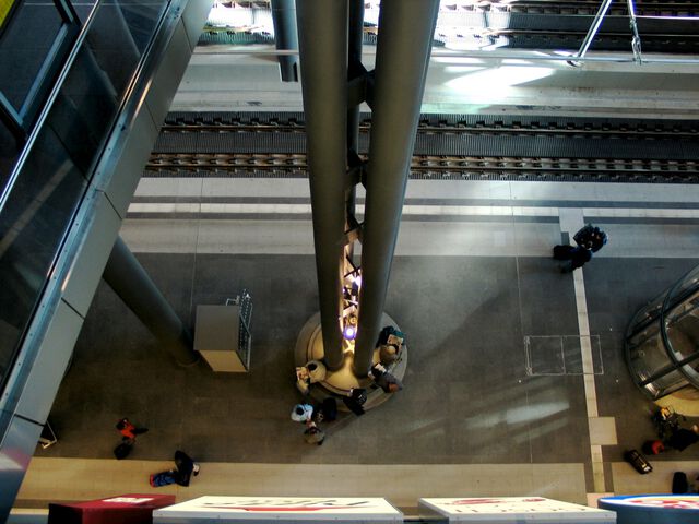Die Gruft, die ein Bahnhof werden sollte
