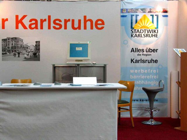 Stadtwiki-Stand auf der Offerta