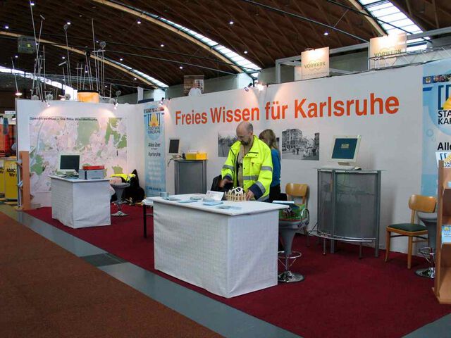 Stadtwiki-Stand auf der Offerta