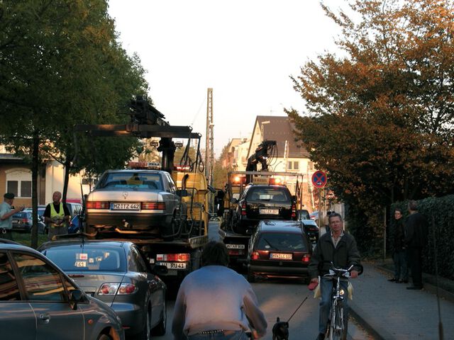 Abgeschleppt in Mainz-Kastel