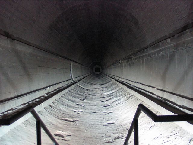 Regierungsbunker: Enkernter Tunnel