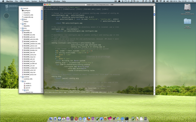 Desktop June 11 - MacVim is even more the new TextMate2