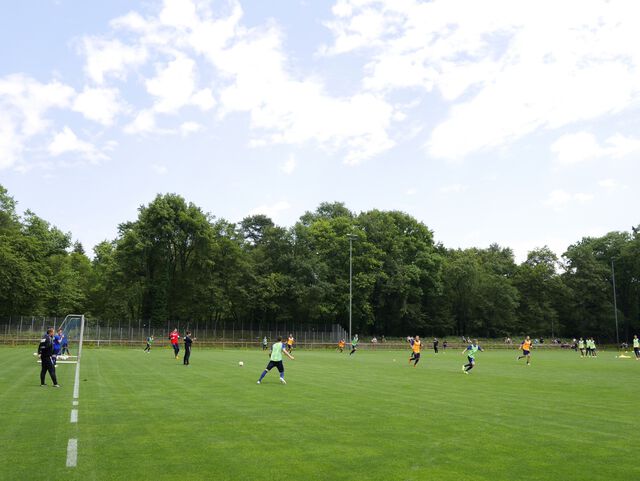 Trainingsauftakt beim KSC