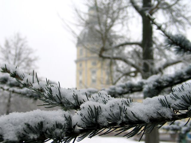Winter-Idylle am Schloss