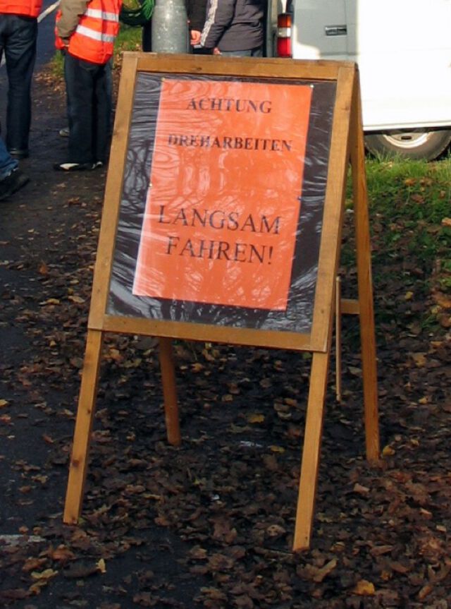 Dreharbeiten
