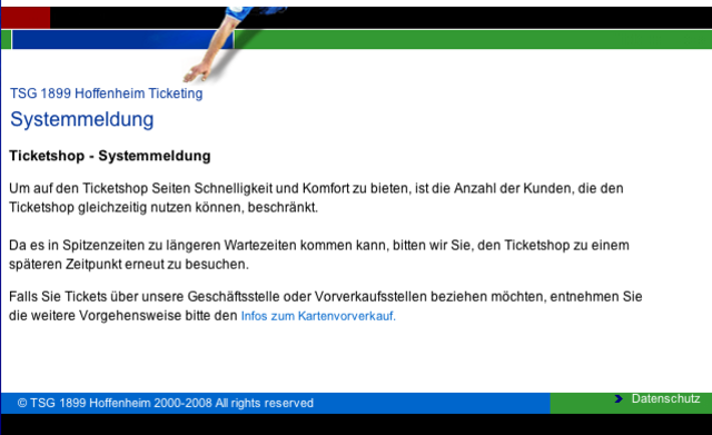 Tod und Hass der TSG!