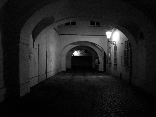 Dunkle Ecke