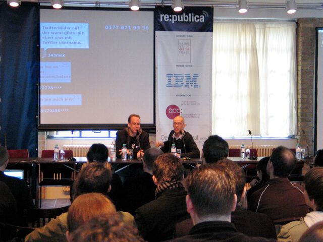 re:publica 08: Eröffnung