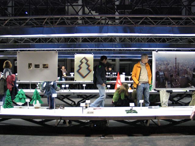 Weihnachtsbaumausstellung 2008