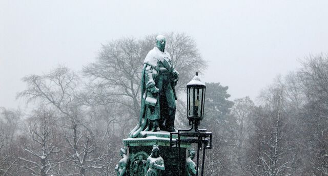 Fürst im Schnee