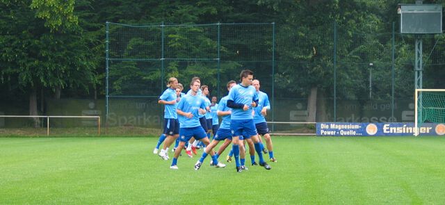 Trainingsauftakt 2009/2010