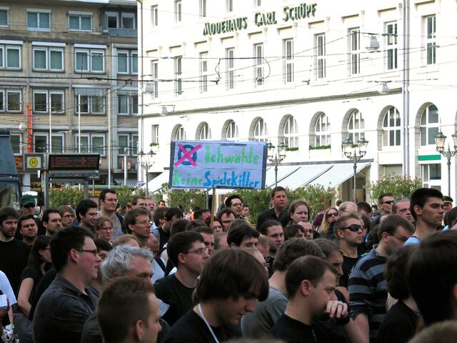 ifng Karlsruhe 5.6.09 - Marktplatz