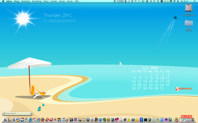 Thunder & Summer - Desktop July 09