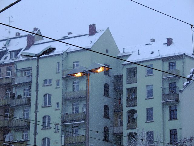 Trüber Wintertag