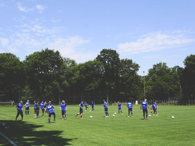 Trainingsauftakt beim KSC