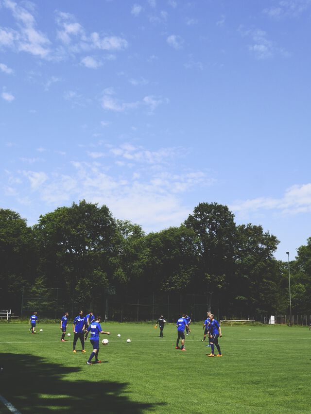 Trainingsauftakt beim KSC