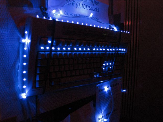 Blaue LEDs