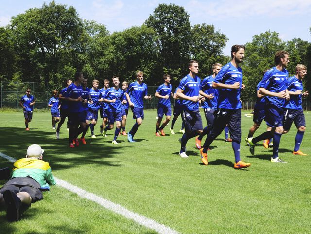 Trainingsauftakt beim KSC