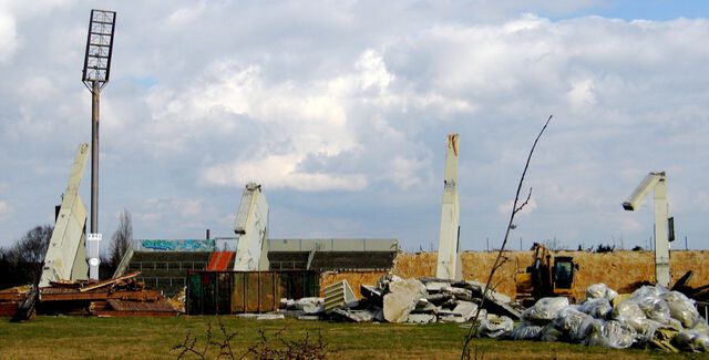 Bökelberg in Trümmern