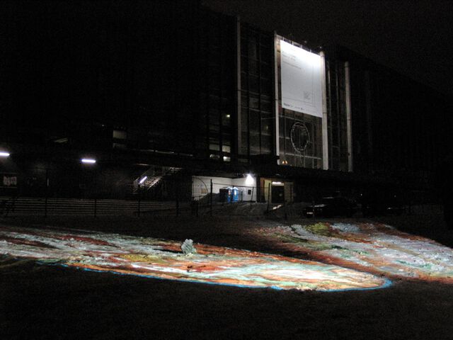 Silvester am Palast der Republik