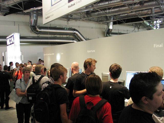 MacExpo 2006: Getümmel