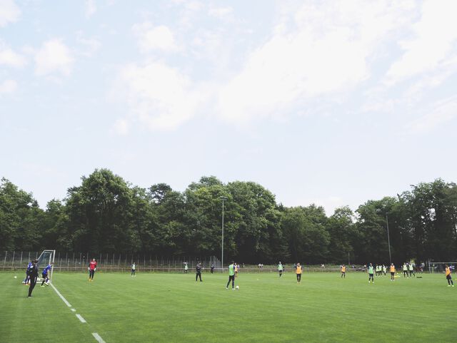 Trainingsauftakt beim KSC