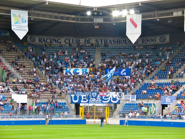 Racing Straßburg, Fanblock