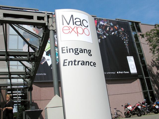 MacExpo 2006: Eingang