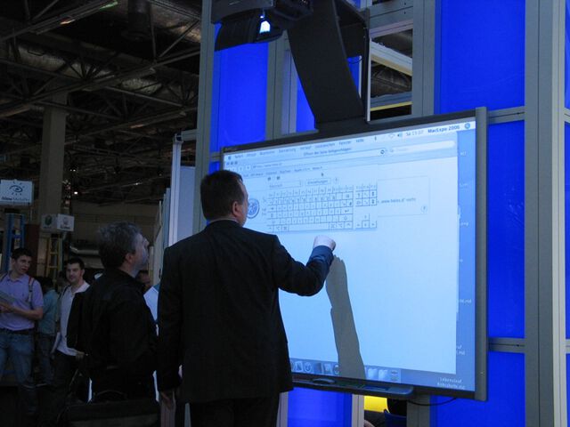 MacExpo 2006: Touchscreen
