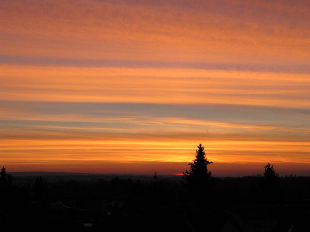 Wiesbadener Sonnenaufgang